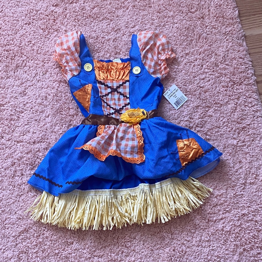 Source Unknown Blue and Orange Kids Costume